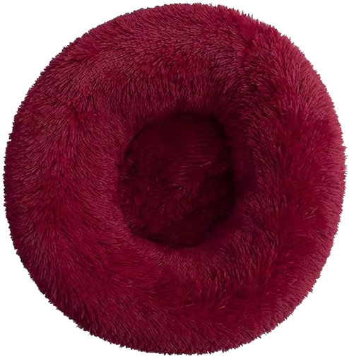 Auggie's Comfortable Donut Cuddler Cushion Bed